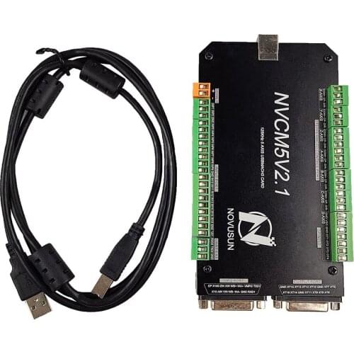 NVCM 4 Axis Mach3 USB Card 300KHz CNC router 3 4 5 6 Axis Motion Control Card Breakout Board for diy engraver engraving machine