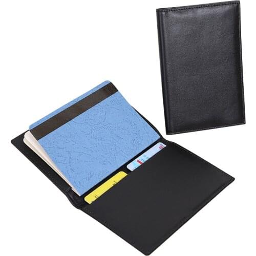 Breif Bussiness Travel Men Passport Cover Genuine Leather Waterproof Fashion Passport Passport Cover for Men