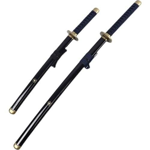 Rurouni Kenshin Cosplay Himura Kenshin Wooden Sword Cosplay Weapon Props for Halloween Christmas Party Masquerade Anime Shows