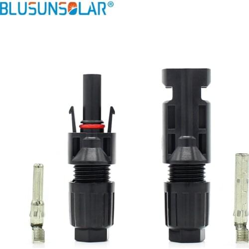 BULSUNSOLAR 50 Pairs/Lot Solar Connector IP67 male and female for Solar Panel Module Cable Wire Waterproof with TUV