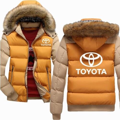 New Autumn Wintertime Hoodies Mens Fashion Toyota Car Logo Sweatshirt Fleece cotton Wool Hoody Mens Hoodies Zipper Jacket