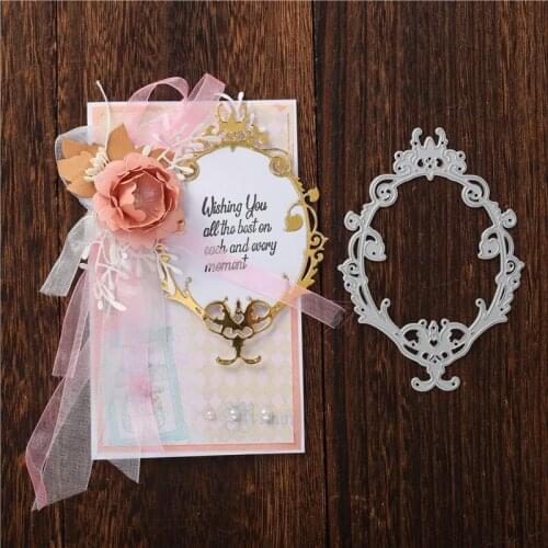 YaMinSanNiO Flower Frame Blossom Album Metal Cutting Dies Card Making Scrapbooking Die Embossing Cuts Stencil Craft Dies New