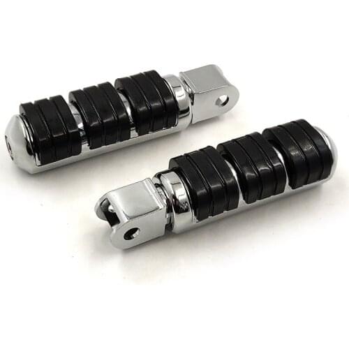 For Honda VTX 1800 C F/ Shadow 1100 Sabre/Aero 750/ Magna 750 Chrome Aftermarket free shipping motorcycle parts Front Foot Pegs