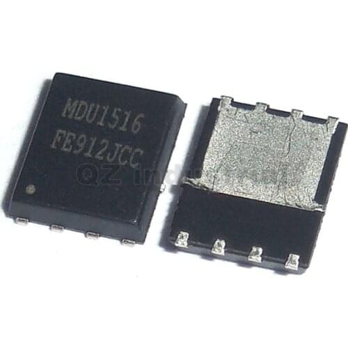 10Pcs/Lot New and Original Single N-channel Trench MOSFET 30V, 47.6A, 9.0m(ohm) DFN56 MDU1516URH
