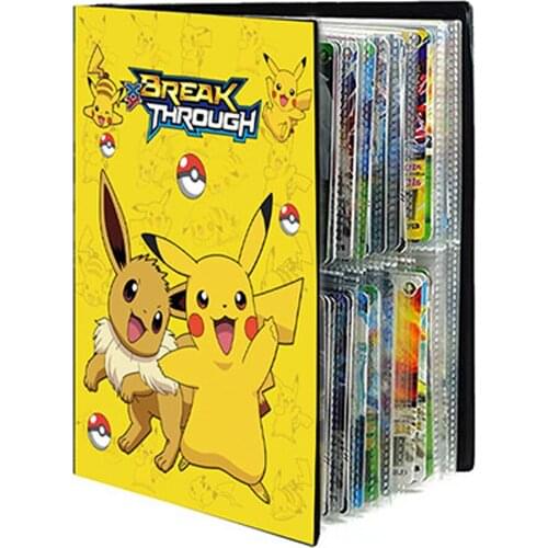 240PCS 3D Gyarados Greninja Ash Ketchum Pokemon Cards Album Book Card DIY Loaded List Holder Binder Folder Toys XY Break Through