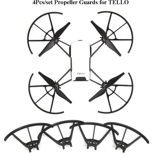 4Pcs/Kit Propeller Guards Protector Prop Blades Protection Cover for DJI TELLO Propeller Drone Quadcopter Airplane Spare Parts