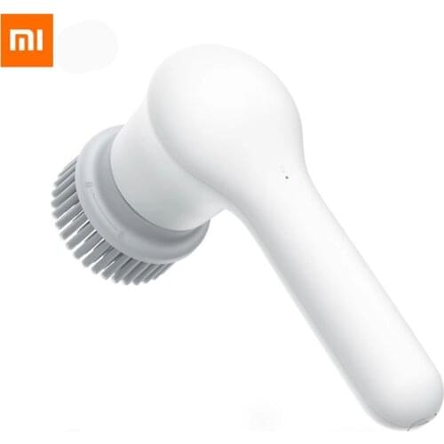 Xiaomiyoupin Ipx7 Wireless Handheld Electric Cleaner Scrubber Cleaning Brush Tool Rechargeable For Car Home Kicthen Car Washer
