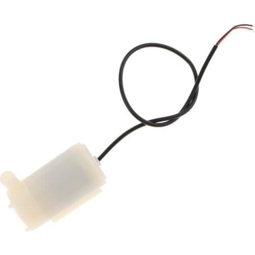 1 Piece Mini-micro Submersible Motor Pump DC 3-5V 1.2-1.6l / Min Low-noise