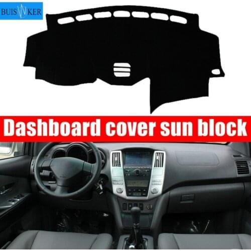 Car Dashboard Cover Silicone Non-Slip For Lexus RX RX300 RX330 RX350 2004-2006 2007 2008 2009 Dash Mat ANti-UV Carpet