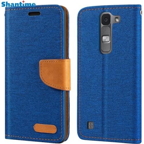 Oxford Leather Wallet Case For LG Spirit With Soft TPU Back Cover Magnet Flip Case For LG Spirit 4G LTE