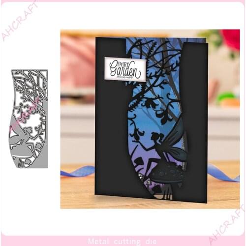 Flower Fairy Lace Metal Cutting Dies for DIY Scrapbooking Photo Album Decorative Embossing Paper Card Crafts Die 2021