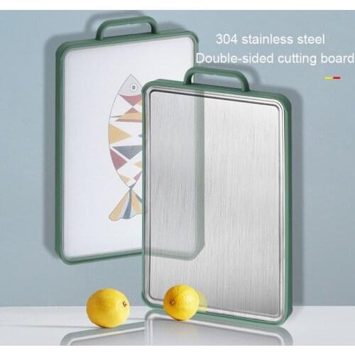 Double Sided Chopping Board Multifunctional Kitchen Cutting Board Vegetable Fruits Food Chopping