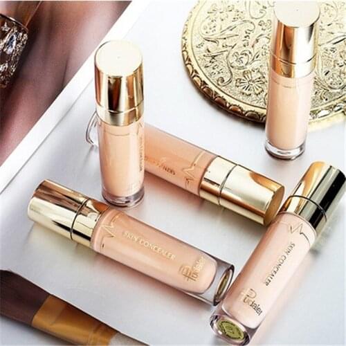 Face Contour Concealer Liquid Waterproof Full Coverage Foundation Corrector Palette Base Professional Makeup For Dark Skin