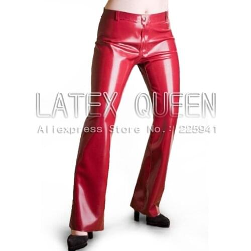 Latex jeans for lady