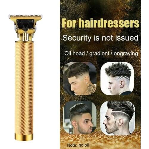 All In One Hair Clipper Hair Trimmer T-blade Clippers USB Charging Cable Suitable For Oil Head Trimming And Sculpture