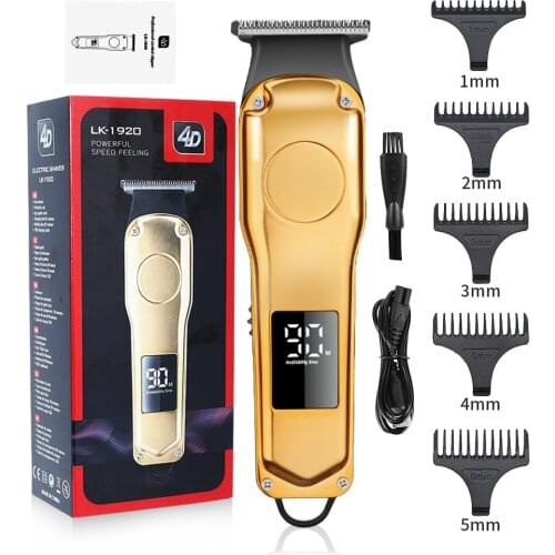 2 in 1 Multifunctional Beard Trimmer USB Rechargeable Shaver Electric Hair Removal Device Hair Cutting Machine For Men