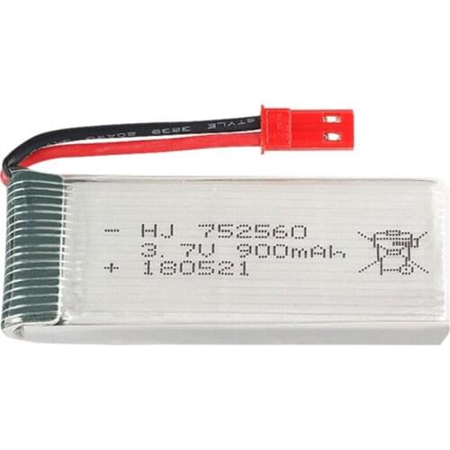 New 1pc 3.7V 900mAh High Capacity li-po Battery for 8807W Pocket Drone Selfie Fold Remote Control Accessories Replacement K5