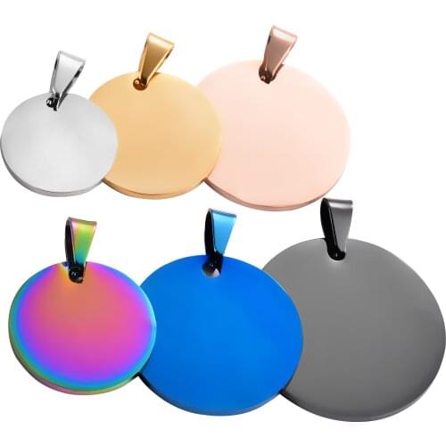5Pcs/lot High Quality Fashion Military Army Charm Dog Tags Stainless Steel Pendant Necklace Jewelry Gift