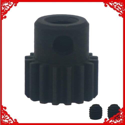 RCAWD #45 steel motor pinion gear 16T tooth 48P pitch for 3.175mm motor shaft 1-10 for Traxxas Slash 2WD
