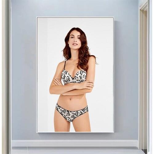 Silk Cloth Wall Poster Katherine Henderson Sexy Model Star Art Home Decoration Gift