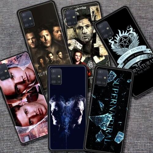 Supernatural TV Show Case for Samsung Galaxy A51 A71 A21s A12 A31 A52 A41 A32 A02s M31 M30s M51 Soft Silicone Phone Coque
