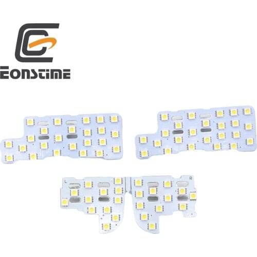 Eonstime 12V 4pcs/set 5050 SMD LED Car Auto Interior Reading Lights Dome Light for Honda CRV 2006 2007 2008 2009 6500K
