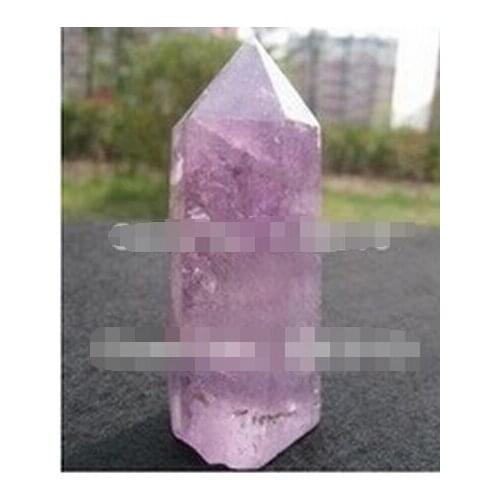 WBY---324+++Beautiful Tibet Crystal Natural Purple Quartz Crystal