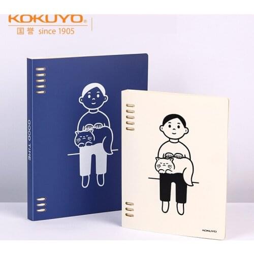 1pc Japan KOKUYO&Noritake Limited Loose-leaf Notebook Frosted Shell Waterproof Dirt Resistant School Supplies