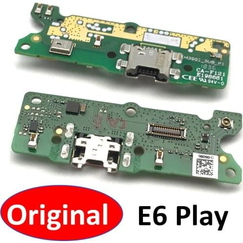 50PCS Original Charger Board PCB Flex For Motorola Moto E6 Play USB Port Connector Dock Charging Ribbon Cable