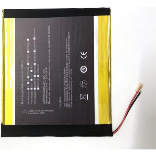 3.8v 10000mah Original size battery for Onda V891 single system dual core / quad core version Tablet substitution battery