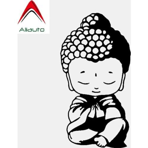 Aliauto Personality Car Sticker Buddha Buddhism Religion Religious Automobiles & Motorcycles Decorative Vinyl Decal,16cm*9cm