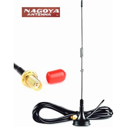 NAGOYA UT-106UV antenna Magnetic Vehicle DIAMOND SMA-Female 40cm long antenna for Portable HM Radio BF-888S UV-5R UV-82
