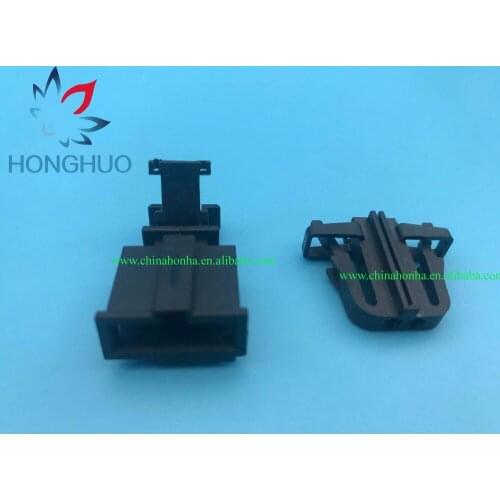 Free shipping 2 Pin/Way Male Female Auto Electrical Trunk Light Connector License Plate Light Plug Socket 1J0971972 3B0972712