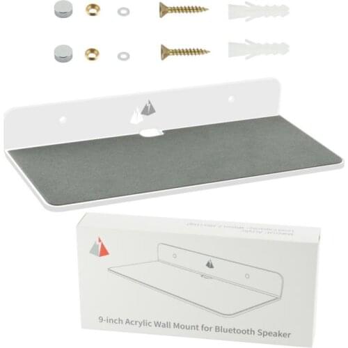 Bluetooth-compatible Audio Wall Storage Bracket Bedside Speaker Mobile Phone Charging Bracket Wall Storage Rack For Speaker