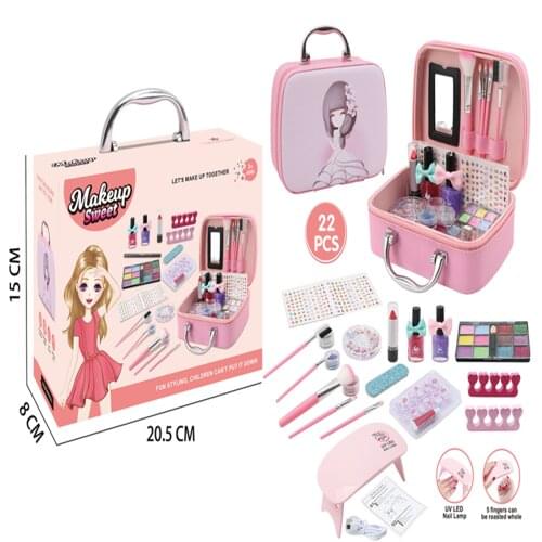 Na Na Na Surprise Dolls Dressing Set USB Fast Drying Nail Machine Makeup Brush Girl Gift DIY Toy