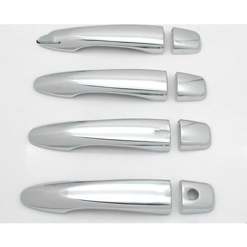 For Nissan x-trail rogue t32 xtrail 2014-2019 Chrome Exterior Door Handle Cover Trim Sticker Car Styling