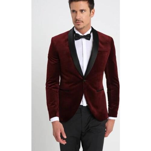 Handsome Groomsmen Shawl Lapel Groom Tuxedos Wedding Dress Men Suits Blazer Prom Dinner (Jacket+Pants+Tie) K362