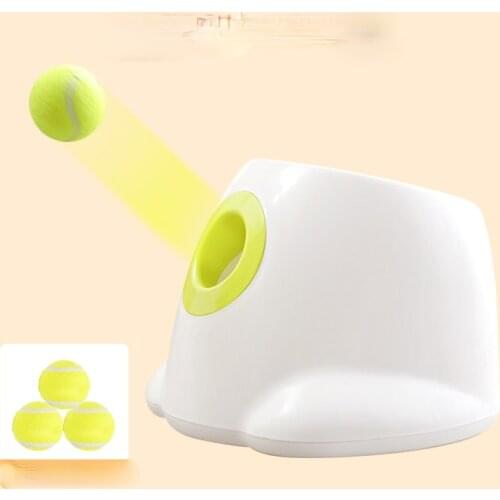 TT Dog Serve Machine Toy Ball Tennis Transmitter Automatic Throwing Ball Pinball Machine Pet