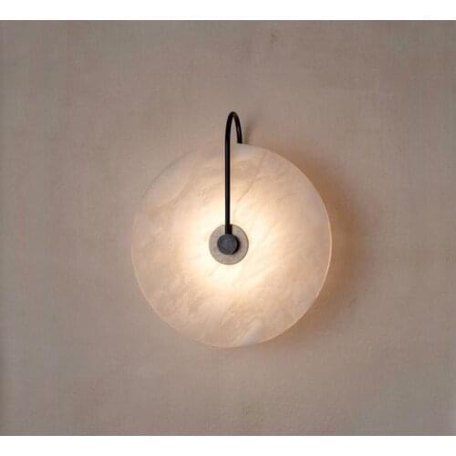 Marble Nordic Wall Lamp Modern Led Beds Wall Lights for Home Corridor Bedroom Decorative Background Wall Sconce Light Fixture