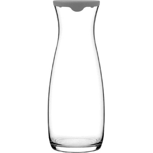 Gray Pitcher With Lid Water Jug Water Bottle, Tap Lemonade, Glass Teapot, Beverage Dispenser Tap Lemonade 2l