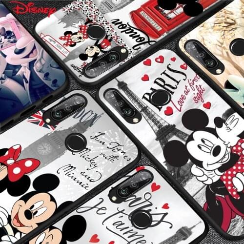 TPU Silicone Cover Mickey Minne Have Fun For Huawei P40 P30 P20 Pro P10 P9 P8 Lite E Plus 2019 2017 Phone Case