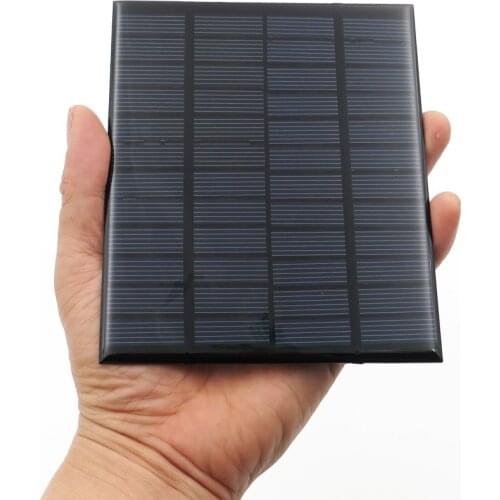 Solar Panel 12V 18V Mini Solar System DIY For Battery Cell Phone Chargers Portable 1.8W 1.92W 2W 2.5W 3W 1.5W 4.5W 5W Solar Cell