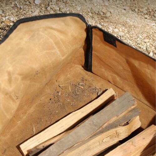 Waterproof Firewood Bag Log Carrier Tote Fire Wood for Outdoor Camping BBQ