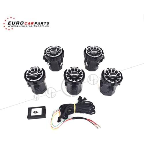 2014-2017 year Atmosphere lamp A class W176 air vent cover fit for W176 air-condition cover with colors 5 pieces interior vents