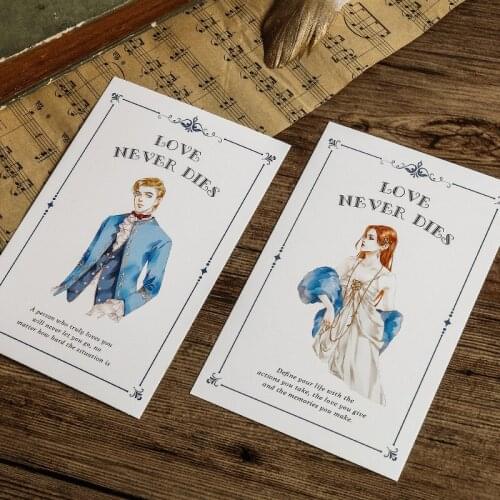30pcs The Phantom of the Opera design card multi-use as Scrapbooking party invitation DIY gift greeting card message postcard