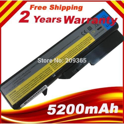 6 Cells Battery G460 For Lenovo G470 V470 L09C6Y02 L09L6Y02 L09M6Y02 L09N6Y02 L09S6Y02 LO9L6Y02 LO9S6Y02 B570E