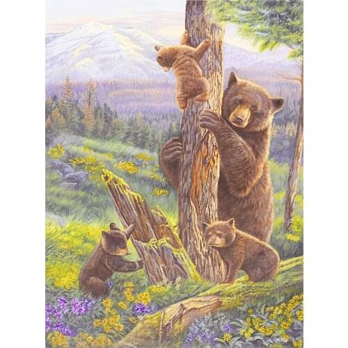 A4181 11CT/14CT/18CT/25CT/28CT christmas man patterns Counted Cross Stitch DIY Cross Stitch Kits Embroidery Needlework Sets