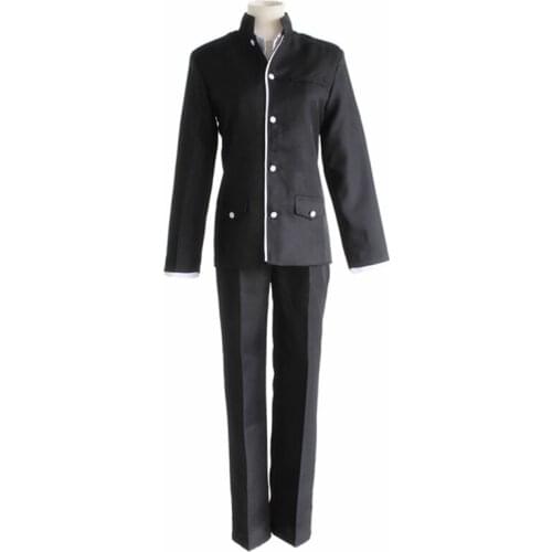 Anime Charlotte Otosaka Yuu Cosplay Costumes Japanese School Uniforms Black Halloween Christmas Party Suits