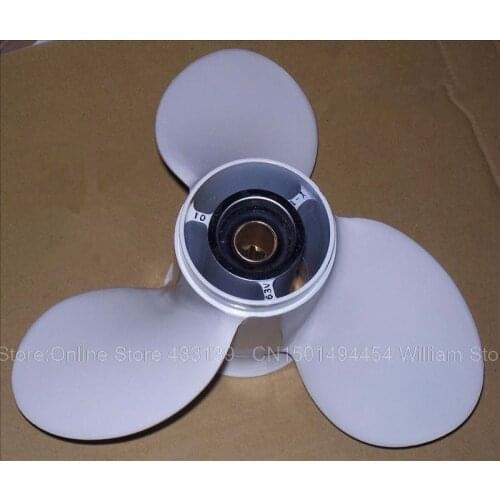 Free shipping Aluminum Propeller for Yamaha Parsun Honda Hidea 15-18HP outboard motor 10 inch propeller 9 1/4*10