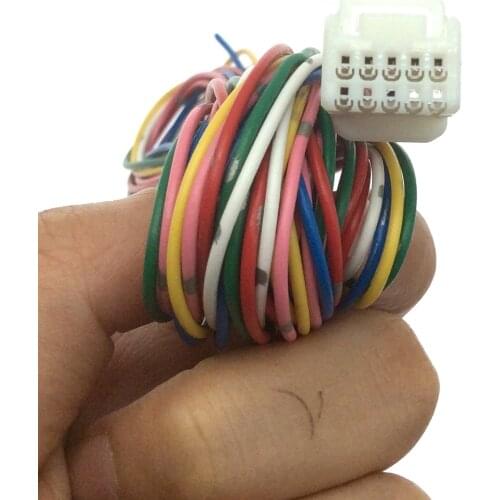 For Toyota Lexus 12368 car 10PIN anti-glare wing rearview mirror 2.5m power harness plug cable